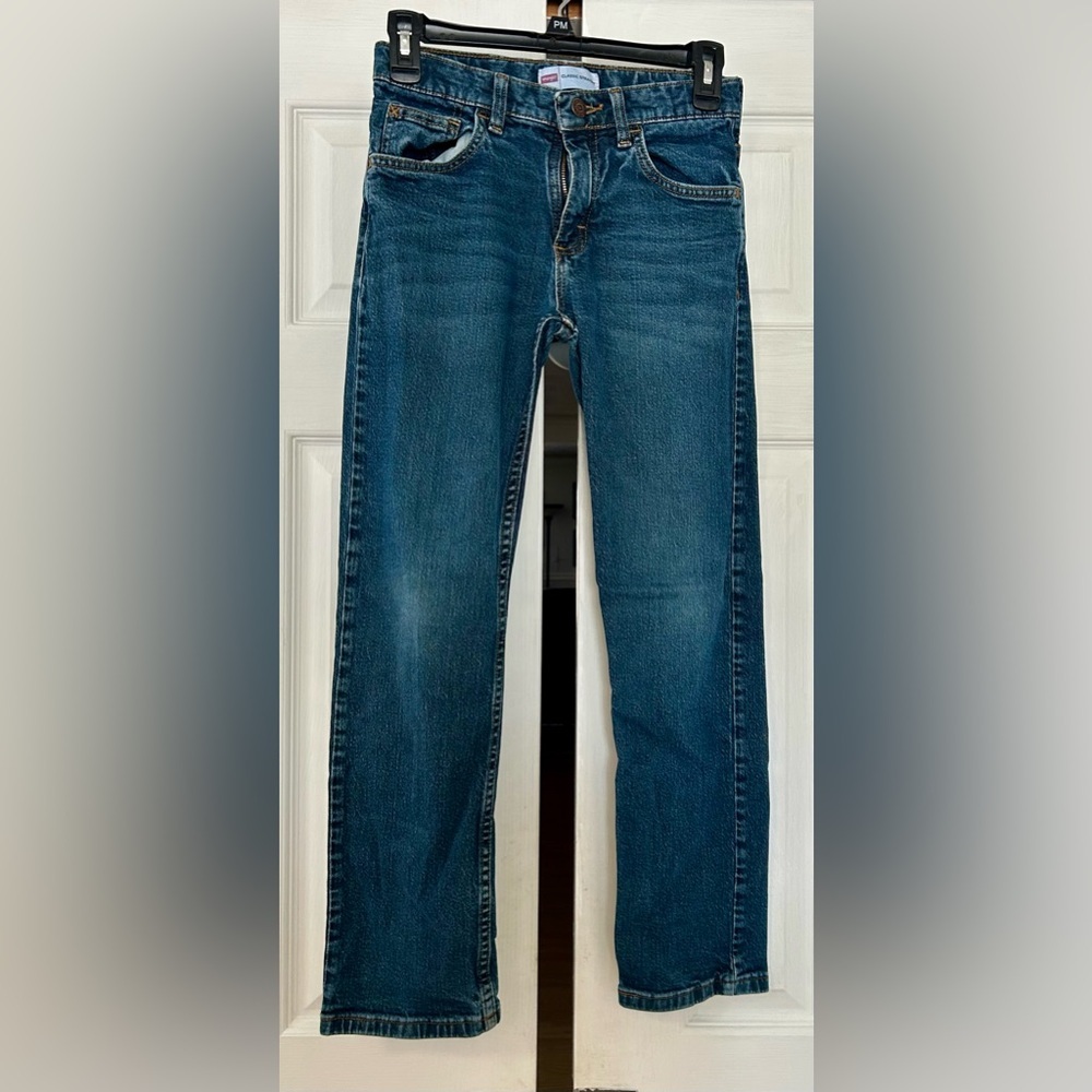 Wrangler classic straight jeans boys size 12 regular pants